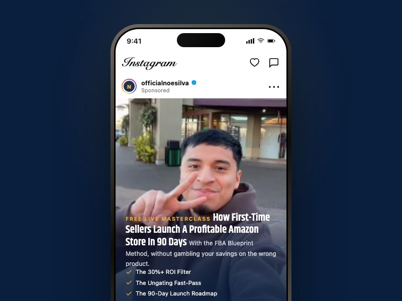 Static ad preview