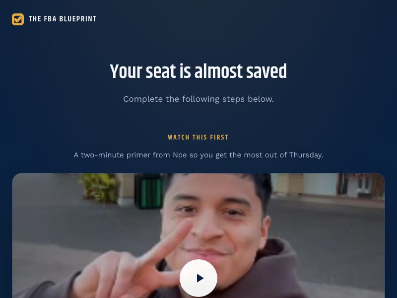 Thank-you page preview